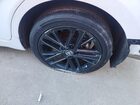 2025 Toyota Camry Se White vin: 4T1DAACKXSU519579 Damage: Left Rear Tire, Flat, Repair Required