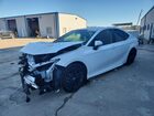 2025 Toyota Camry Se White vin: 4T1DAACKXSU519579 Damage: Left Head Lamp, Broken, Replacement Required