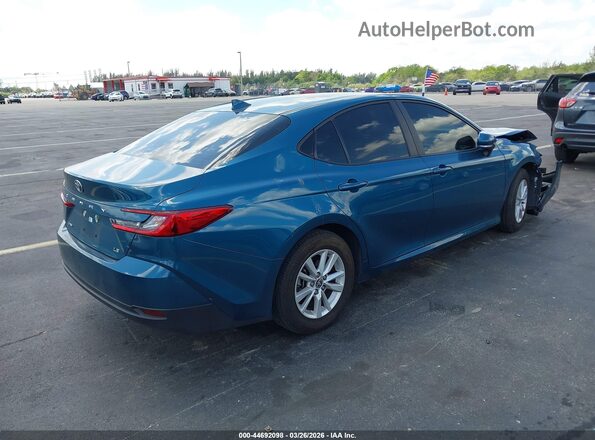4T1DAACKXSU542974 2025 TOYOTA LE Синий Задняя правая четверть