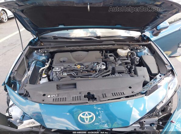 4T1DAACKXSU542974 2025 TOYOTA LE Синий Вид сзади