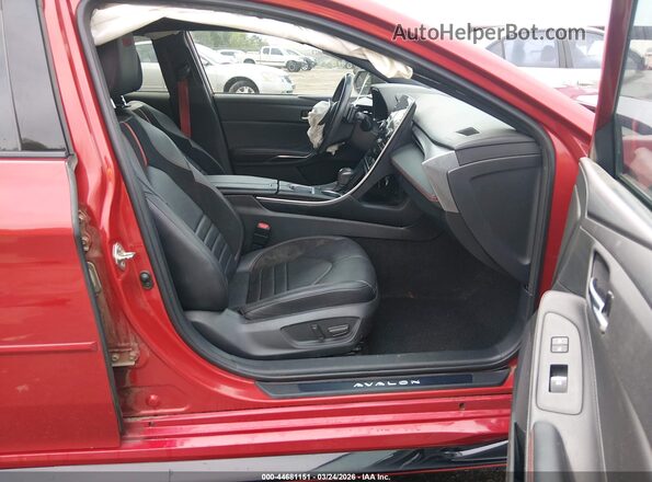 4T1FZ1FB1LU038571 2020 TOYOTA AVALON Red Вид салону спереду
