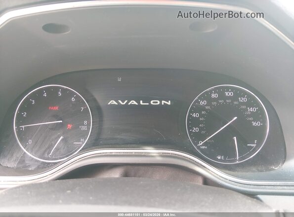 4T1FZ1FB1LU038571 2020 TOYOTA AVALON Red Вид задніх сидінь