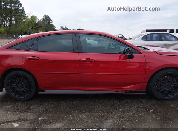 4T1FZ1FB1LU038571 2020 TOYOTA AVALON Red Вид задньої частини салону