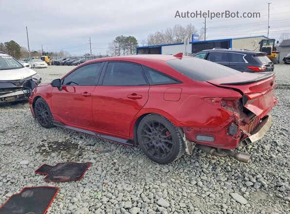4T1FZ1FB4LU040539 2020 TOYOTA AVALON Красный Задняя левая четверть