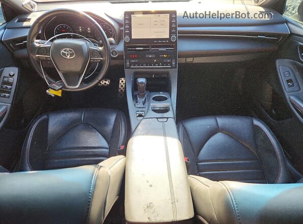 4T1FZ1FB4LU040539 2020 TOYOTA AVALON Красный Вид панели приборов