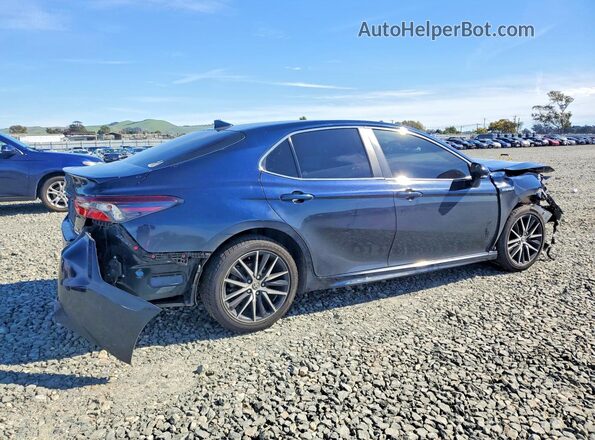 4T1S31AK3MU554813 2021 TOYOTA CAMRY Синий Задняя правая четверть