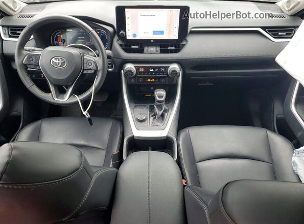 4T3B6RFV5PU127363 2023 TOYOTA RAV4 Черный Вид панели приборов