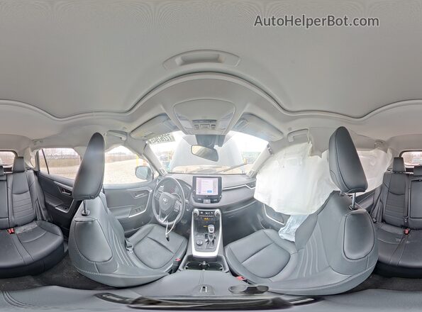 4T3B6RFV5PU127363 2023 TOYOTA RAV4 Черный Панорамный вид салона 360°