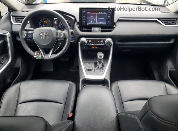 4T3B6RFV8MU038818 2021 TOYOTA RAV4 Black Առջևի վահանակի տեսք