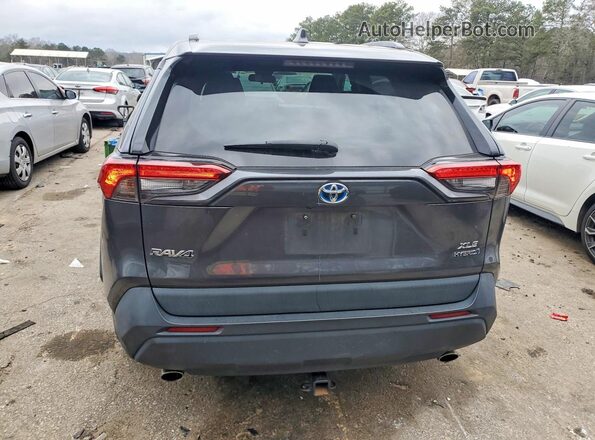 4T3B6RFV8MU038818 2021 TOYOTA RAV4 Black Հետևի տեսք