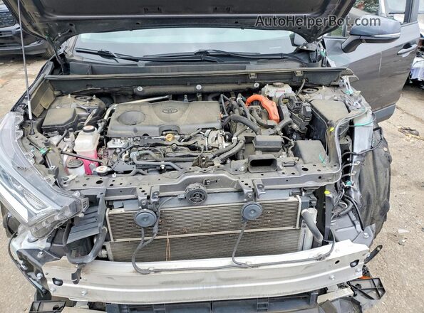 4T3B6RFV8MU038818 2021 TOYOTA RAV4 Black Շարժիչի բաժամունքի տեսք