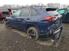 2021 Toyota Rav4 Hybrid Xse Синий vin: 4T3E6RFV0MU049485