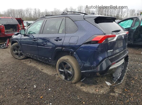 4T3E6RFV0MU049485 2021 TOYOTA RAV4 Синий Задняя левая четверть