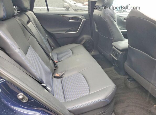 4T3E6RFV0MU049485 2021 TOYOTA RAV4 Синий Вид задней части салона