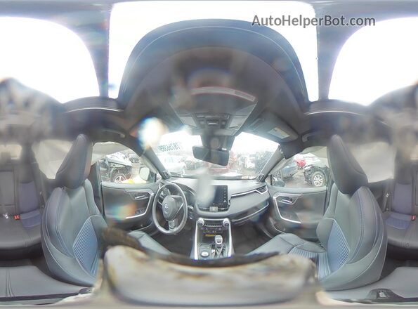 4T3E6RFV0MU049485 2021 TOYOTA RAV4 Синий Панорамный вид салона 360°