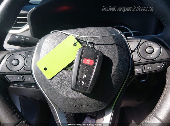 4T3E6RFV0PU136159 2023 TOYOTA RAV4 HYBRID Gray Dashboard view