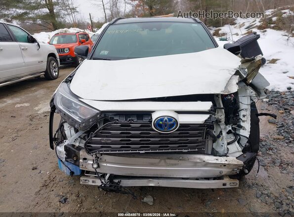 4T3E6RFV1MU021386 2021 TOYOTA RAV4 HYBRID White Rear interior view
