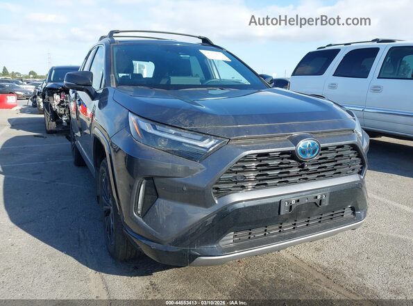 4T3E6RFV2PU128256 2023 TOYOTA RAV4 HYBRID Серый Передняя правая четверть