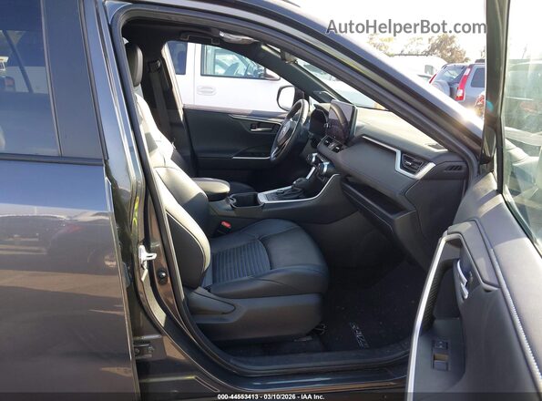 4T3E6RFV2PU128256 2023 TOYOTA RAV4 HYBRID Серый Вид салона спереди