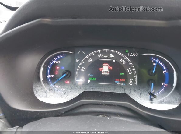4T3E6RFV5LU002757 2020 TOYOTA RAV4 HYBRID Синий Вид задних сидений