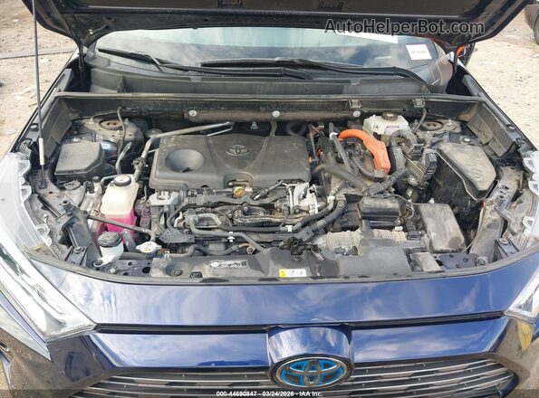 4T3E6RFV5LU002757 2020 TOYOTA RAV4 HYBRID Синий Вид сзади