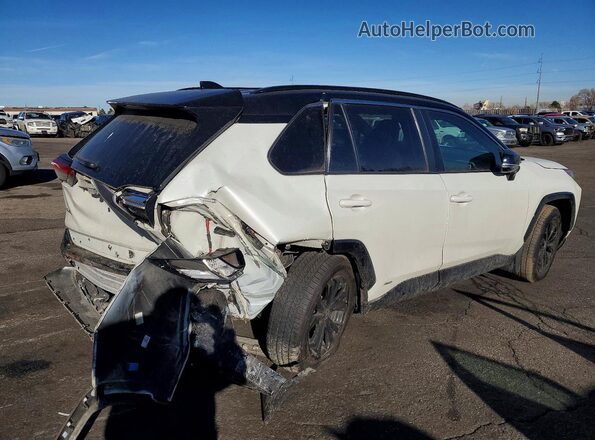 4T3E6RFV5NU069314 2022 TOYOTA RAV4 Белый Задняя правая четверть
