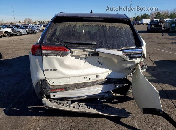 4T3E6RFV5NU069314 2022 TOYOTA RAV4 Белый Вид сзади