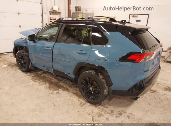4T3E6RFV7RU175494 2024 TOYOTA RAV4 HYBRID Blue Rear left