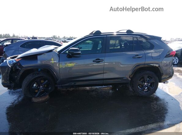 4T3E6RFVXMU063409 2021 TOYOTA RAV4 HYBRID Gray Панорамний вид салону 360°