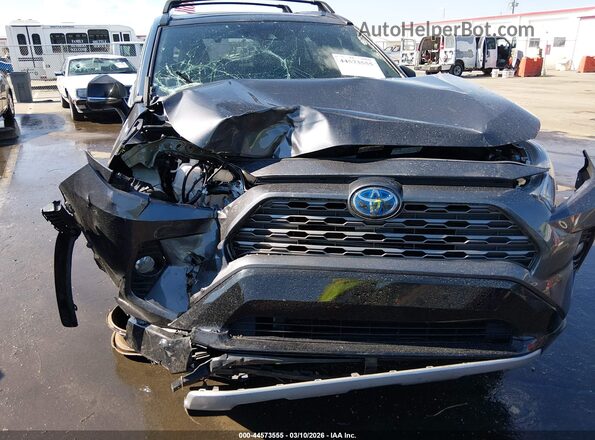 4T3E6RFVXMU063409 2021 TOYOTA RAV4 HYBRID Gray Вид спереду