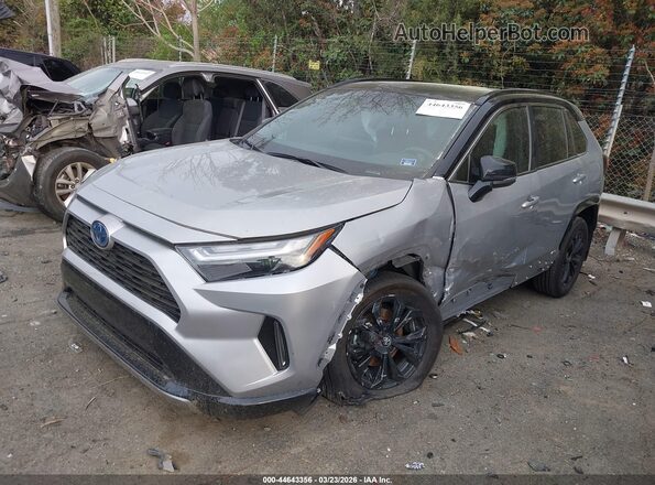 4T3E6RFVXRU173951 2024 TOYOTA RAV4 HYBRID Серебряный Передняя левая четверть