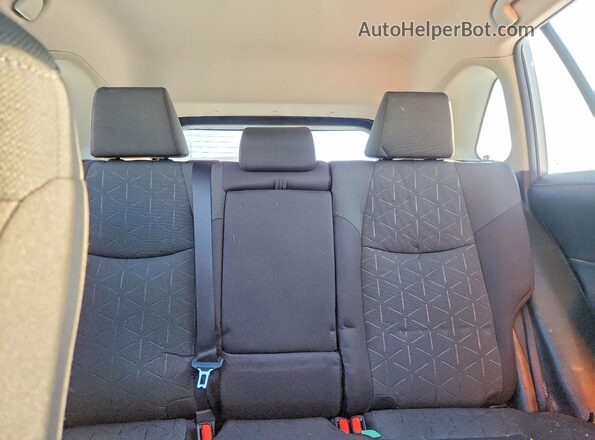 4T3RWRFV0NU075989 2022 TOYOTA RAV4 Silver Вид задніх сидінь