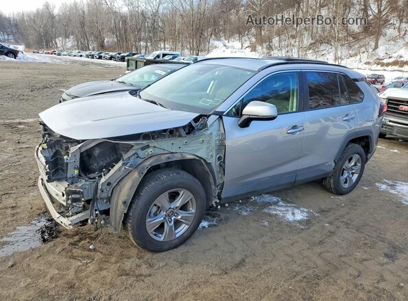 4T3RWRFV1NU075936 2022 TOYOTA RAV4 Серый Передняя левая четверть