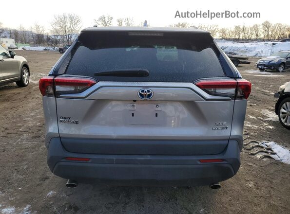 4T3RWRFV1NU075936 2022 TOYOTA RAV4 Серый Вид сзади