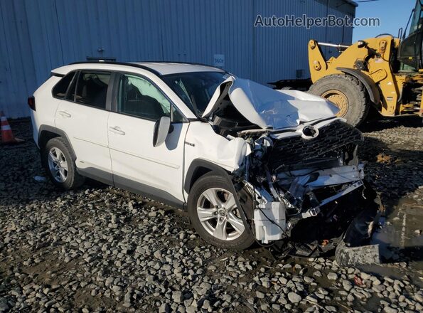 4T3RWRFV4MU024638 2021 TOYOTA LE Белый Передняя правая четверть