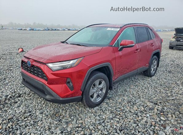 4T3RWRFV4RU156919 2024 TOYOTA RAV4 Красный Передняя левая четверть
