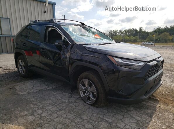 4T3RWRFV9RU147195 2024 TOYOTA RAV4 Черный Передняя правая четверть