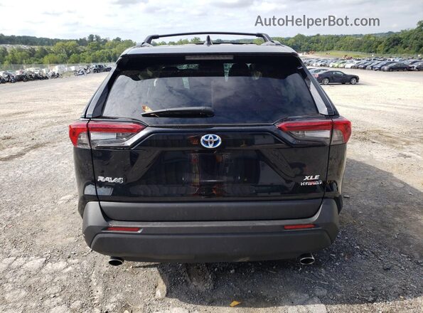 4T3RWRFV9RU147195 2024 TOYOTA RAV4 Черный Вид сзади