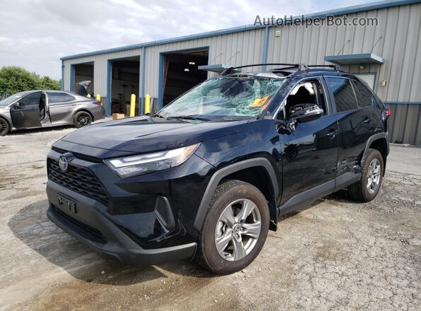 4T3RWRFV9RU147195 2024 TOYOTA RAV4 Черный Передняя левая четверть