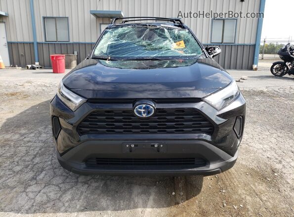4T3RWRFV9RU147195 2024 TOYOTA RAV4 Черный Вид спереди