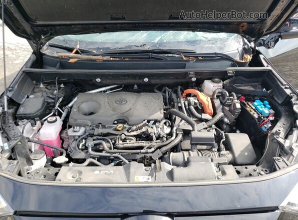 4T3RWRFV9RU147195 2024 TOYOTA RAV4 Черный Вид подкапотного пространства