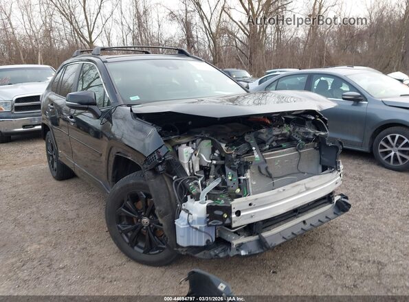 4T3T6RFV2NU080407 2022 TOYOTA RAV4 HYBRID Black წინა მარჯვენა