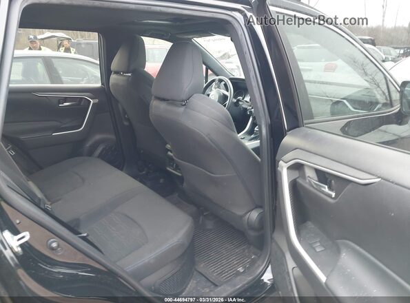 4T3T6RFV2NU080407 2022 TOYOTA RAV4 HYBRID Black VIN კოდის სტიკერის ხედი