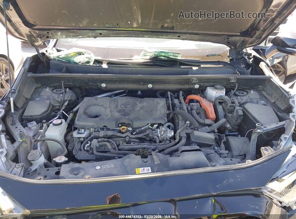 4T3T6RFV4NU091750 2022 TOYOTA RAV4 HYBRID Черный Вид сзади
