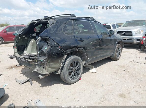4T3T6RFV8PU113090 2023 TOYOTA RAV4 HYBRID Черный Задняя правая четверть