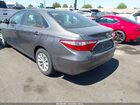 2016 Toyota Camry Le Серый vin: 4T4BF1FK3GR569872 2016 Toyota Camry Le Серый vin: 4T4BF1FK3GR569872