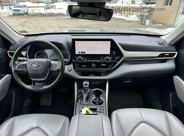 5TDKDRBH0PS005727 2023 TOYOTA HIGHLANDER Серый Вид задних сидений