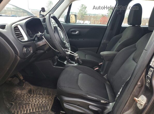 ZACNJAAB1KPK37972 2019 JEEP RENEGADE Серый Вид панели приборов