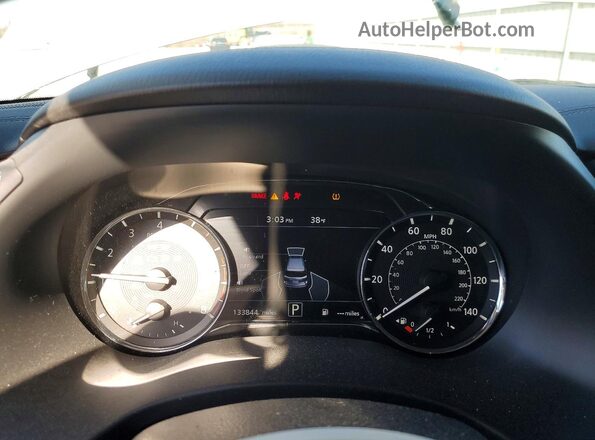 JN8AZ2NF6L9703304 2020 INFINITI QX80 Silver Вид задніх сидінь