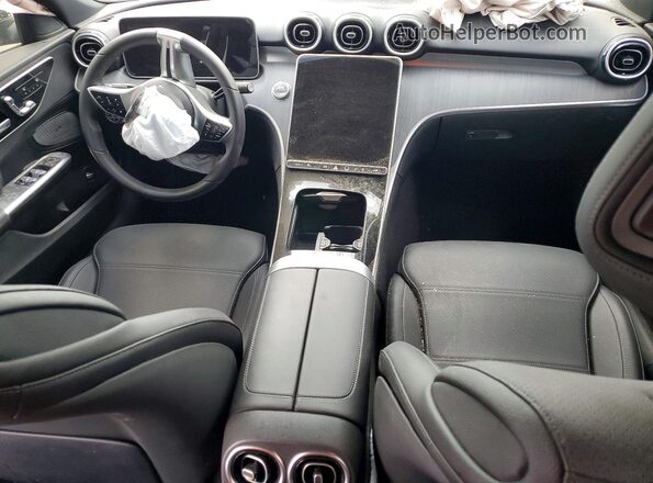 W1KAF4HB7SR268435 2025 MERCEDES-BENZ C-CLASS Черный Вид щитка приборов